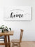 Wood Framed Signboard - At Home - Multiple Sizes